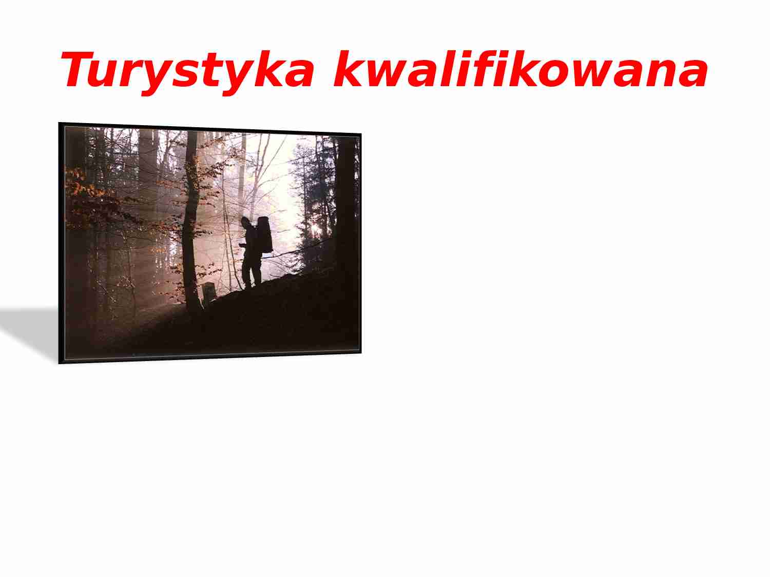 Turystyka kwalifikowana - strona 1