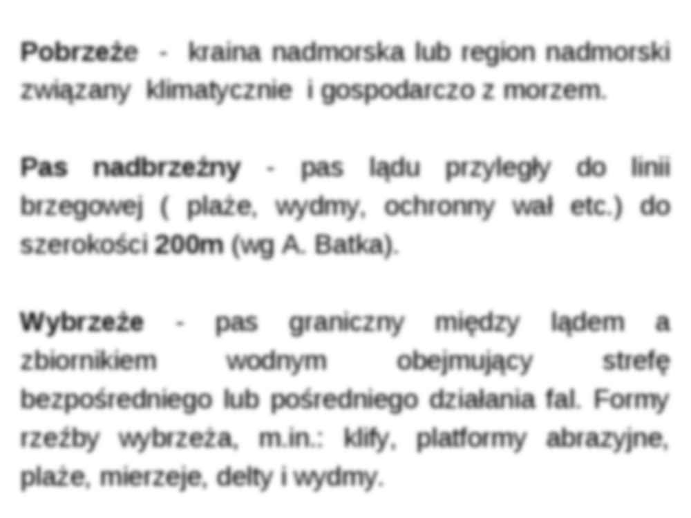 Główne obszary lądu związane z morzem - strona 3
