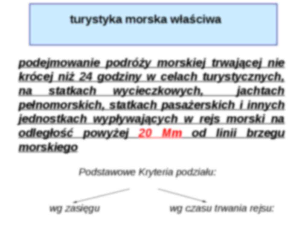 Podział turystyki morskiej - strona 2