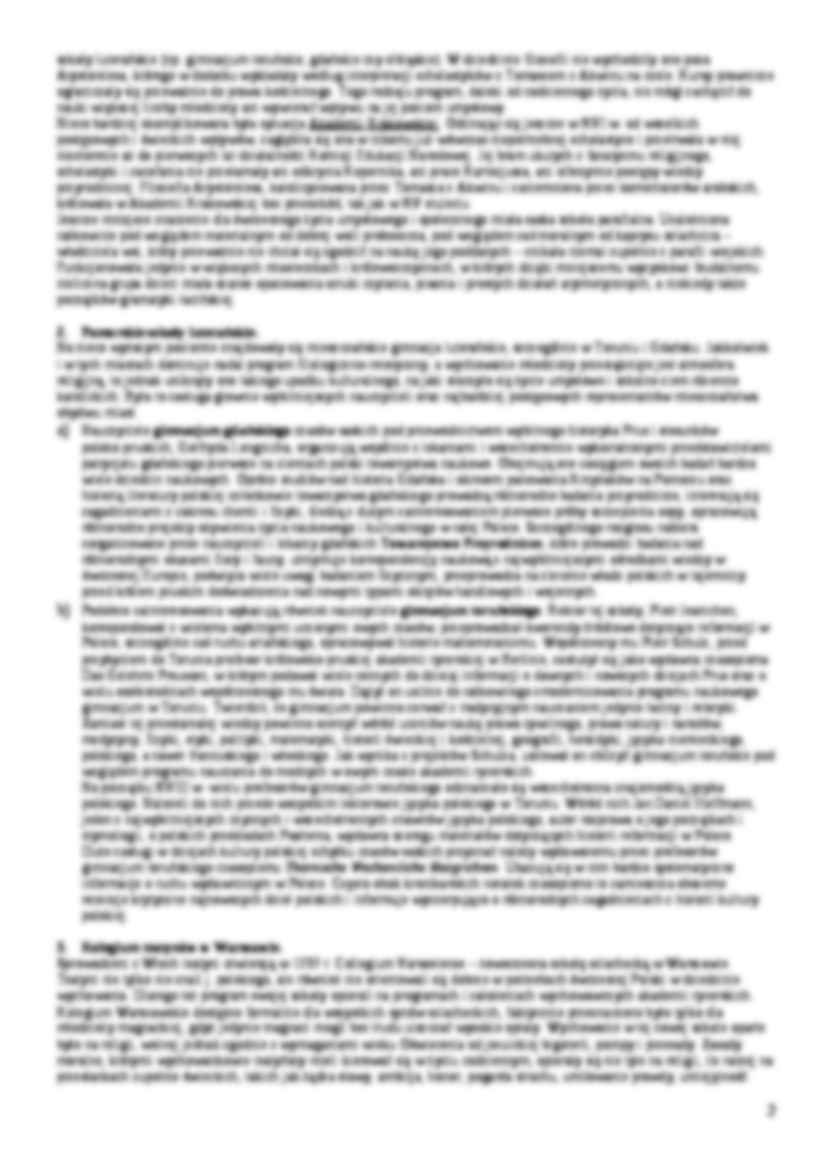 Wpływ idei oświecenia na pedagogikę polską - strona 2