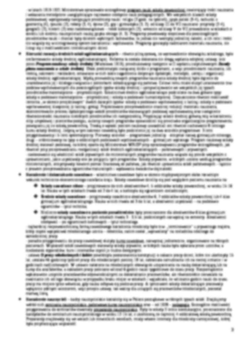 Reforma oświaty Janusza Jędrzejewicza  - strona 3