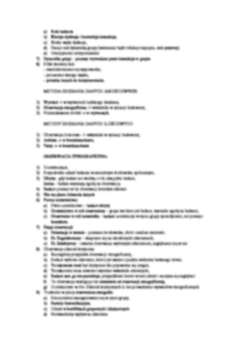 Metodologia badań społecznych - pojęcia - strona 3