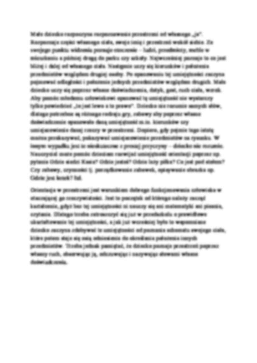 Poznawanie przestrzeni - strona 2