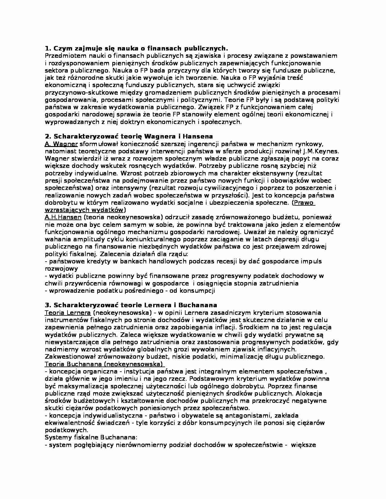 finanse publiczne - strona 1