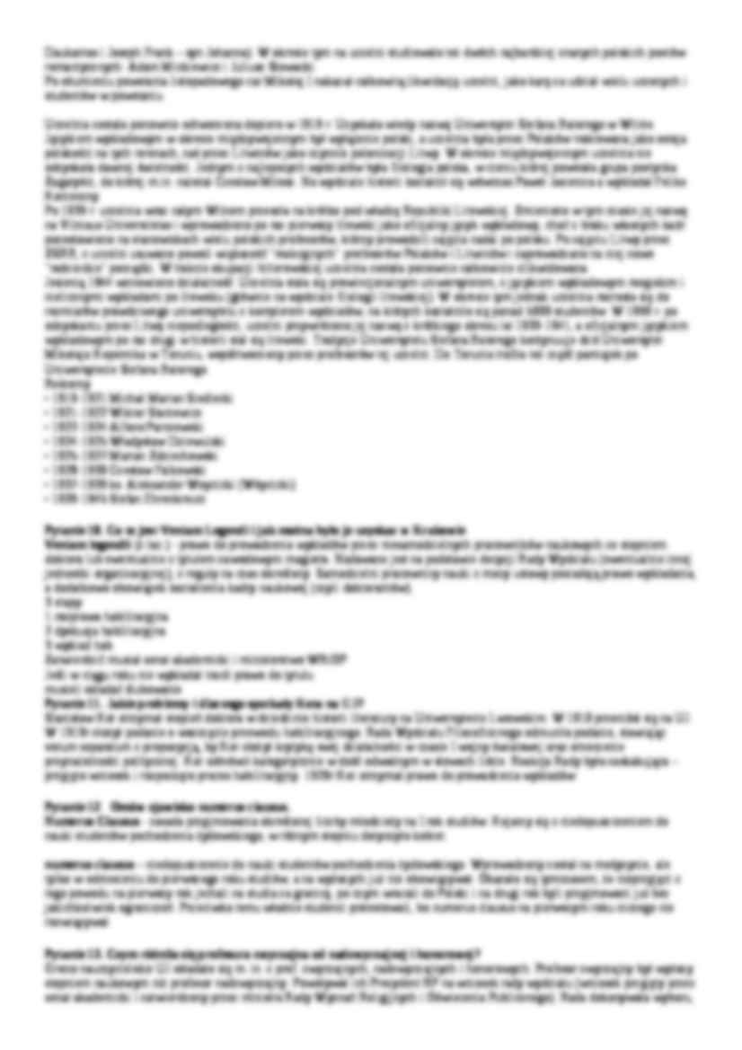 Historia wychowania - zagadnienia na egzamin  - strona 2