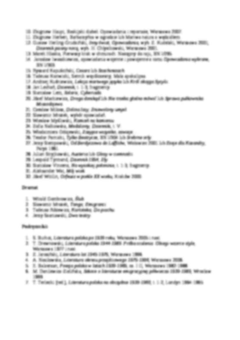 Literatura współczesna - strona 2