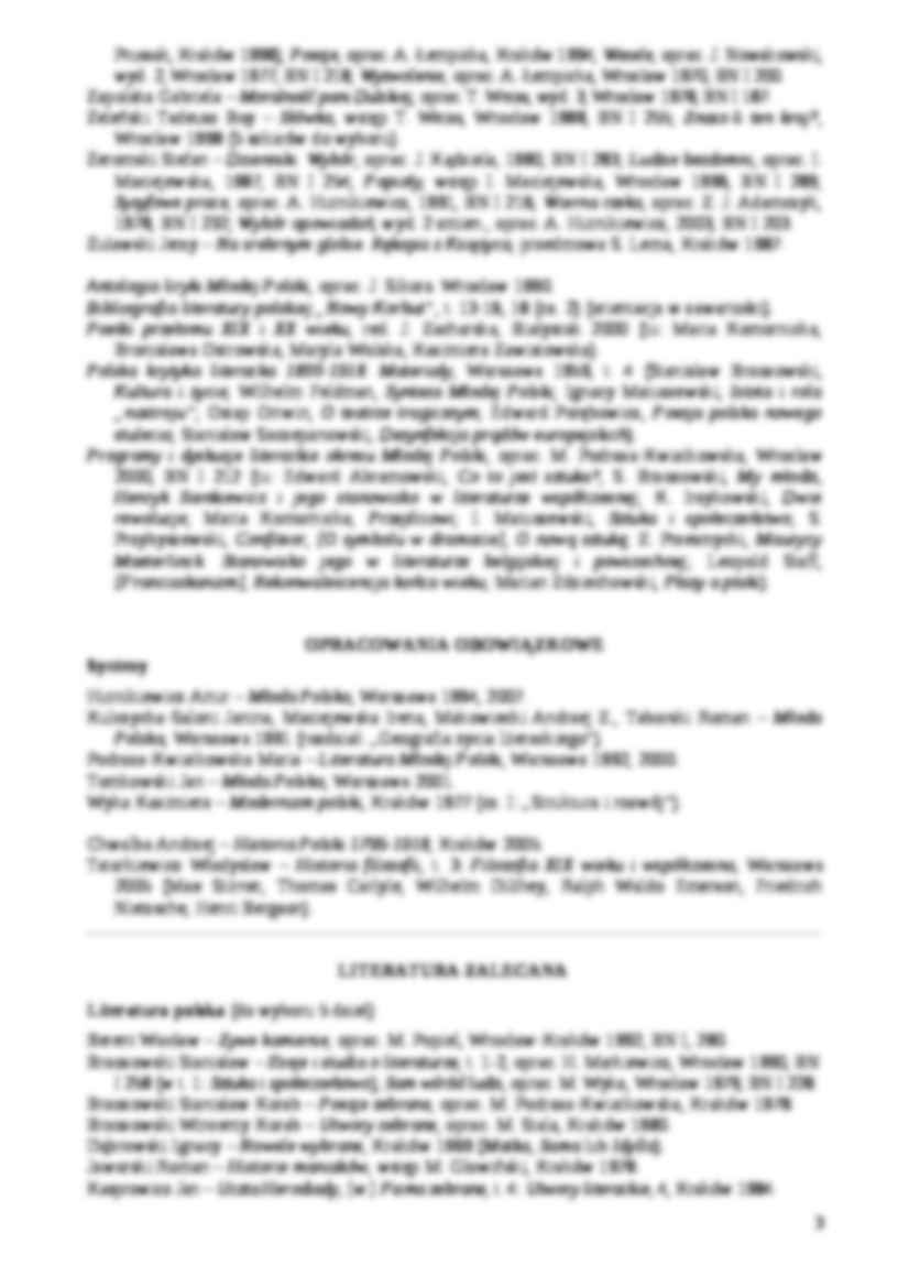 Literatura Młodej Polski - strona 3