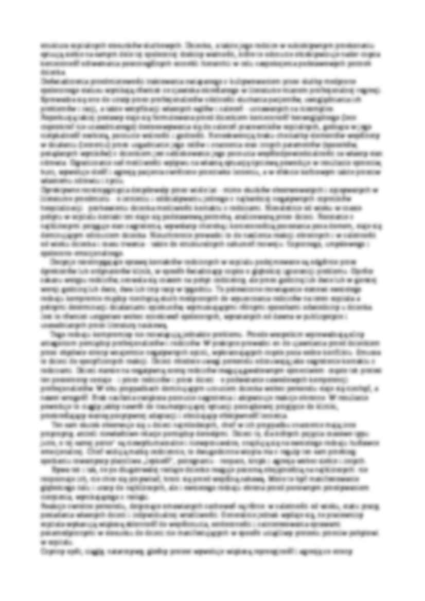 Dziecko w szpitalu - środowiskowe aspekty zagrożeń - strona 2