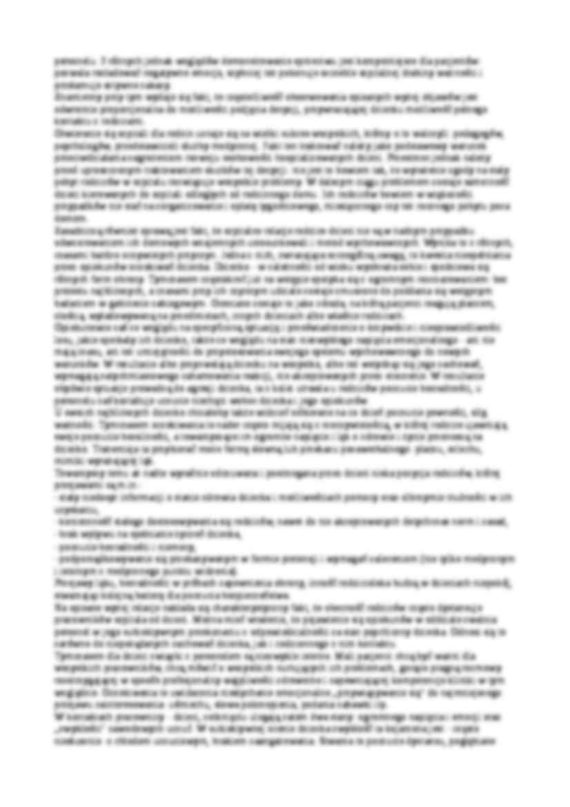 Dziecko w szpitalu - środowiskowe aspekty zagrożeń - strona 3