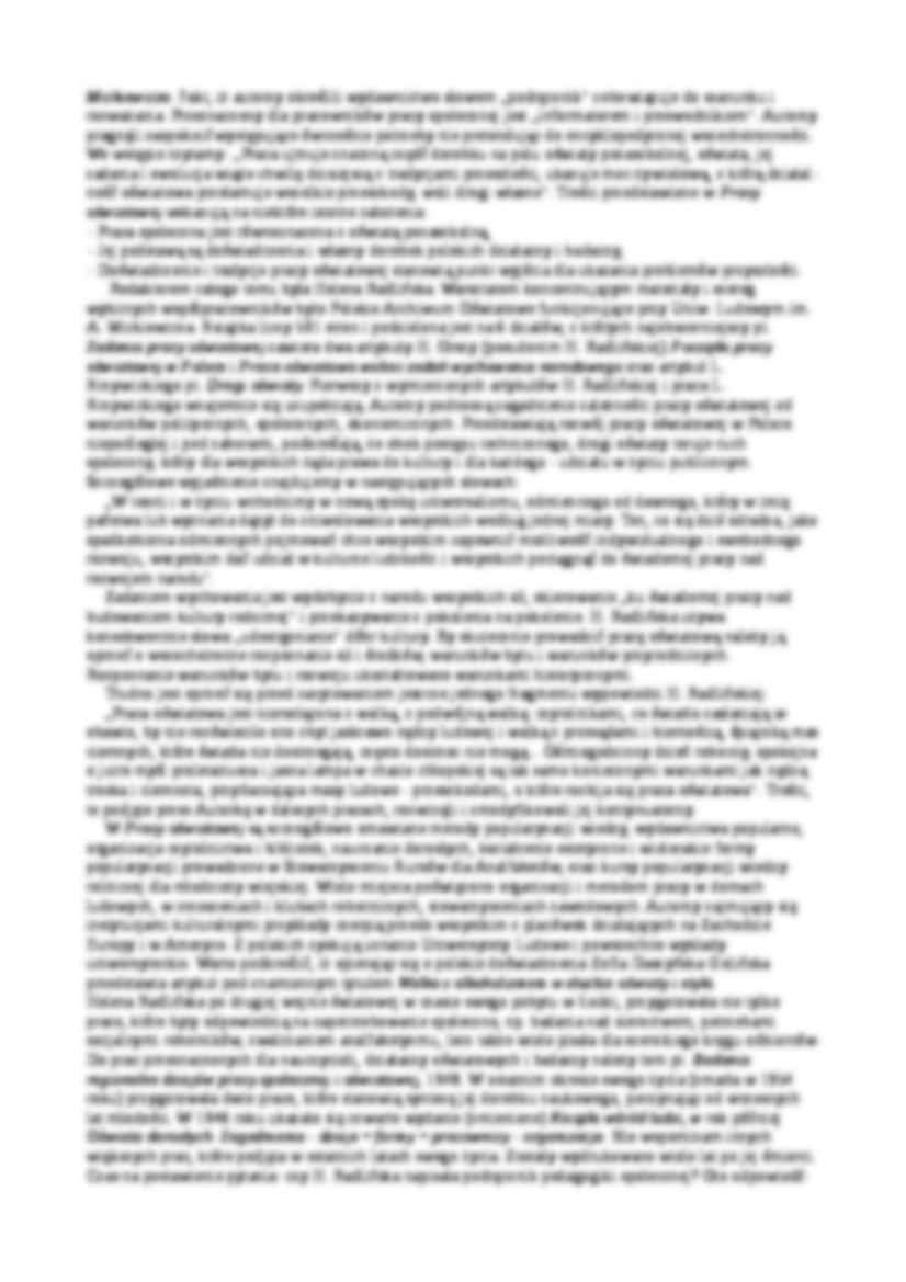 Geneza i rozwj pedagogiki społecznej - strona 2