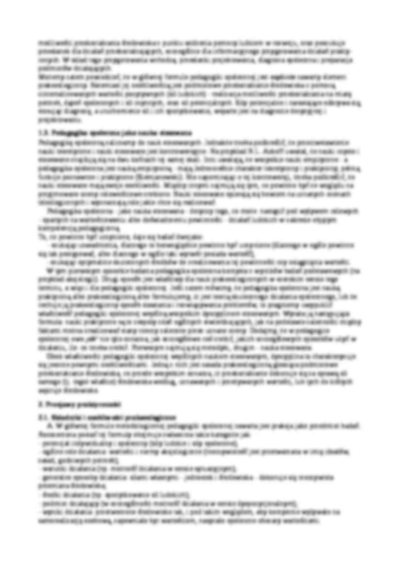 Walory praktyczności pedagogiki społecznej - strona 2