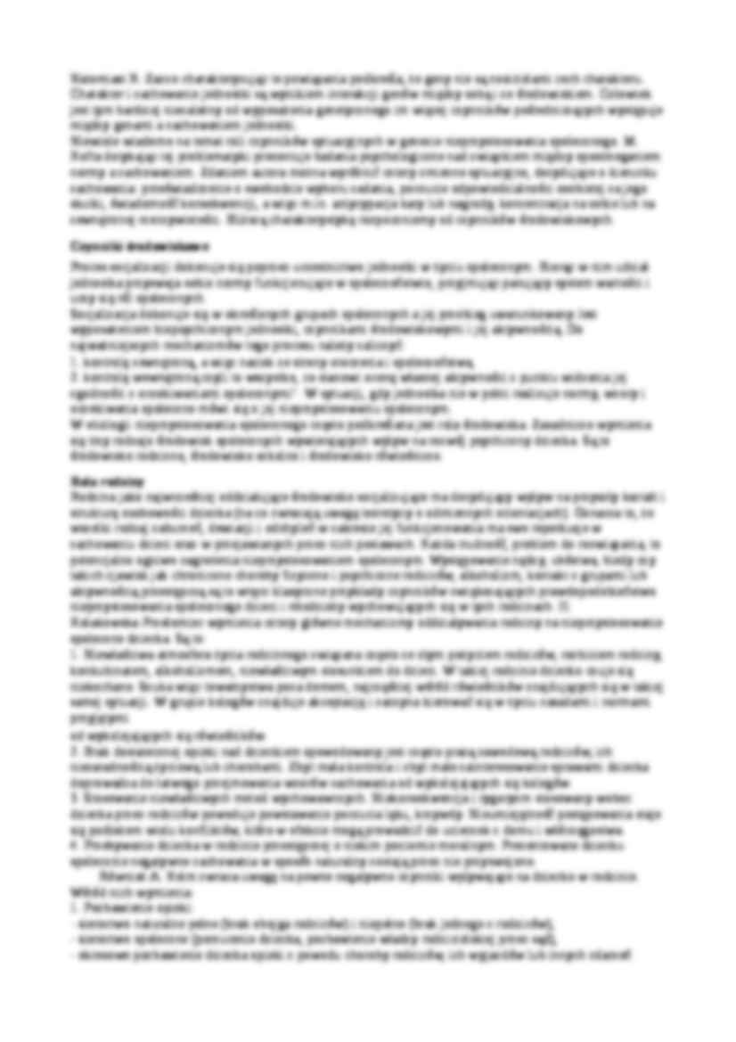 Wielowymiarowa geneza zaburzeń przystosowania społecznego - strona 2