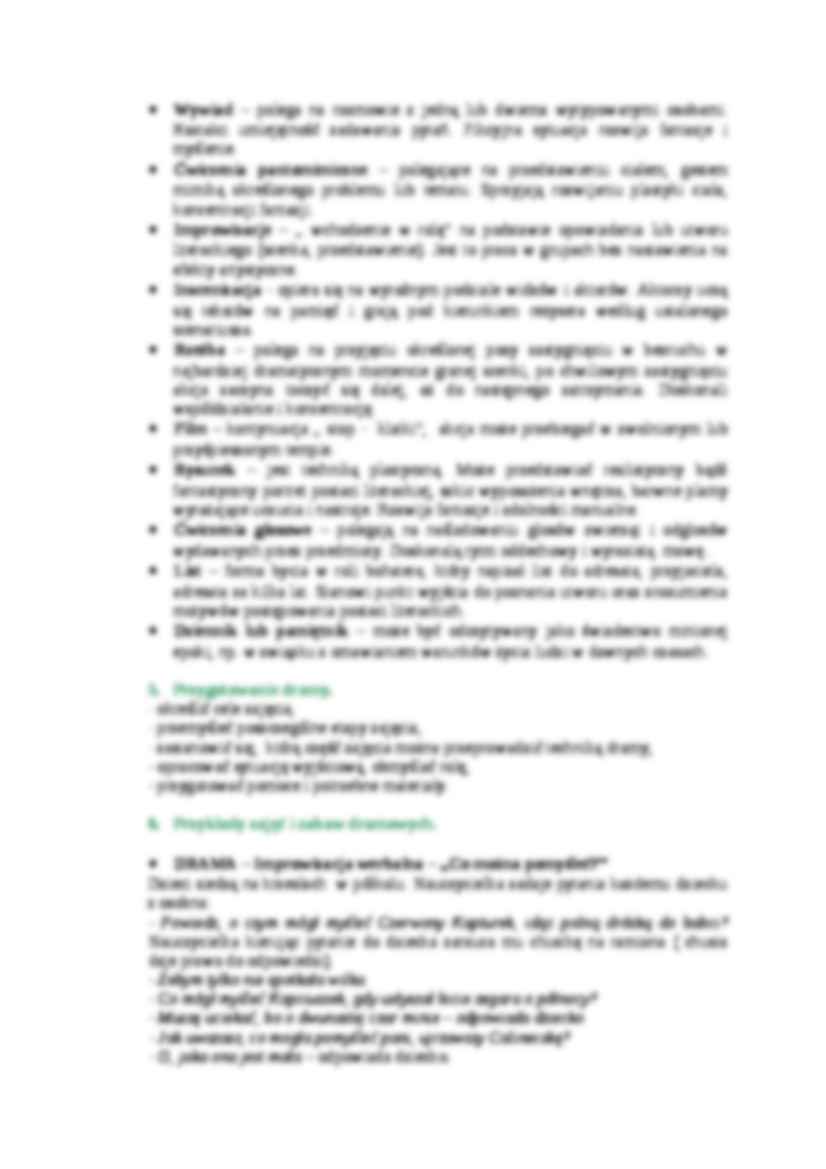 Drama w nauczaniu i wychowaniu - strona 3