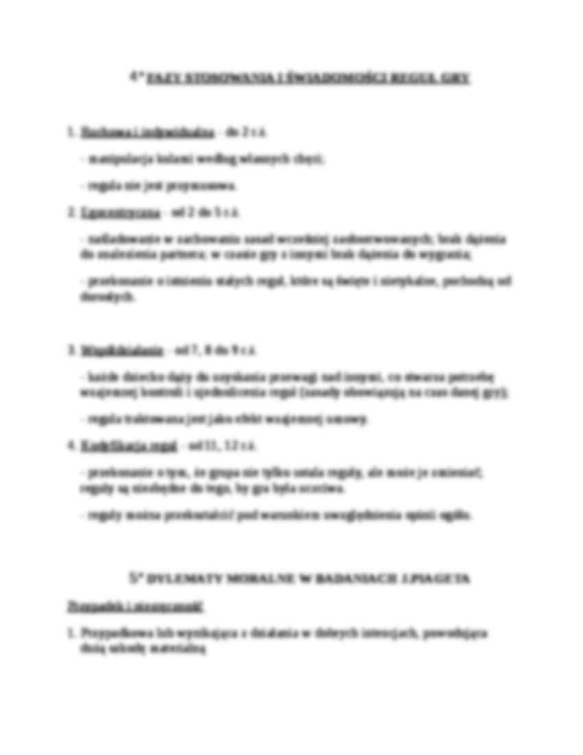 Rozwj moralny dziecka - Piaget - strona 3