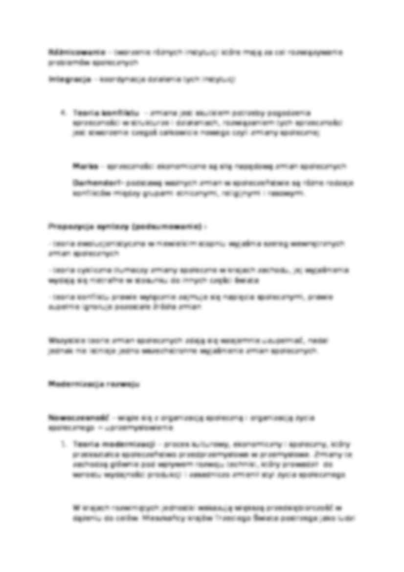 Podstawy socjologii - ćwiczenia  - strona 2