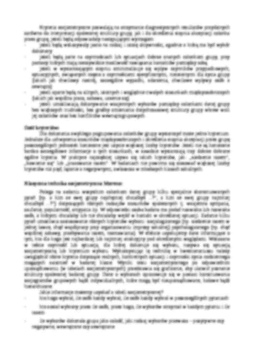 Metoda socjometrii w diagnozie pedagogicznej  - strona 3