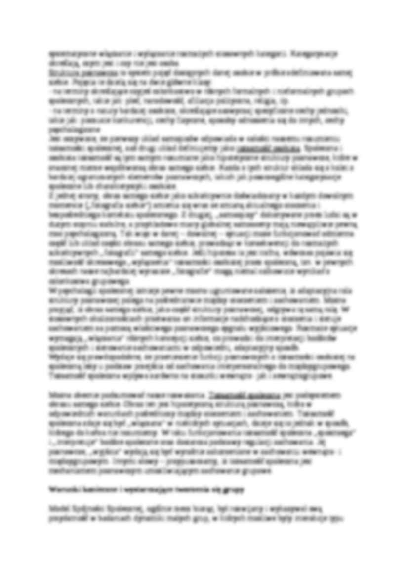 Ku poznawczej redefinicji pojęcia grupa społeczna - strona 2