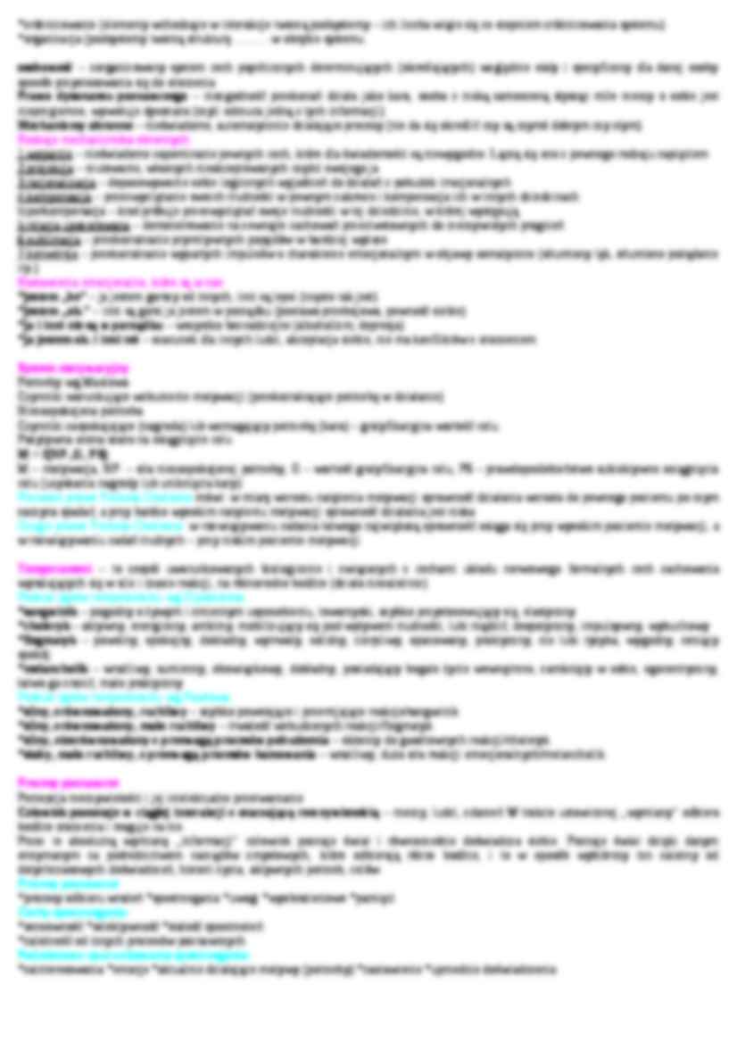 Psychologia - zagadnienia - procesy psychiczne - strona 2