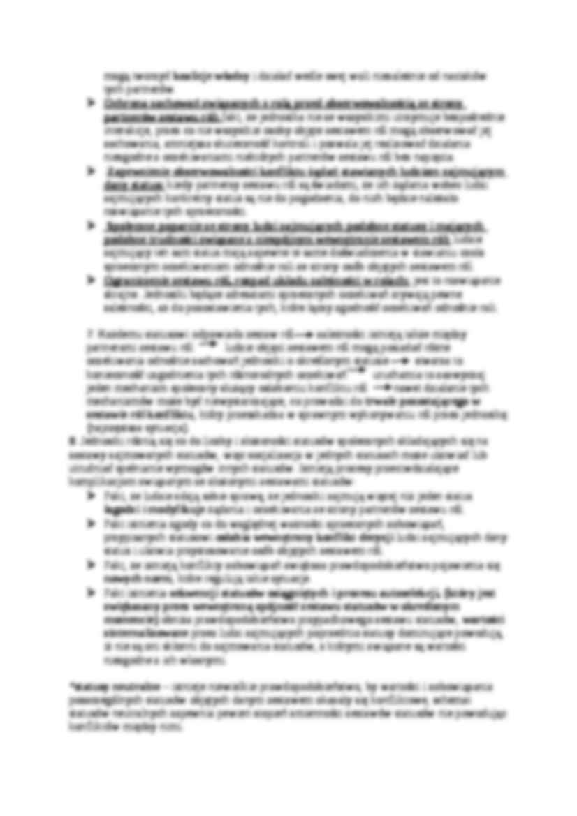 Status i rola społeczna jako kluczowe pojęcia, stanowiące punkt wyjścia dla analizy struktury społeczne - strona 2