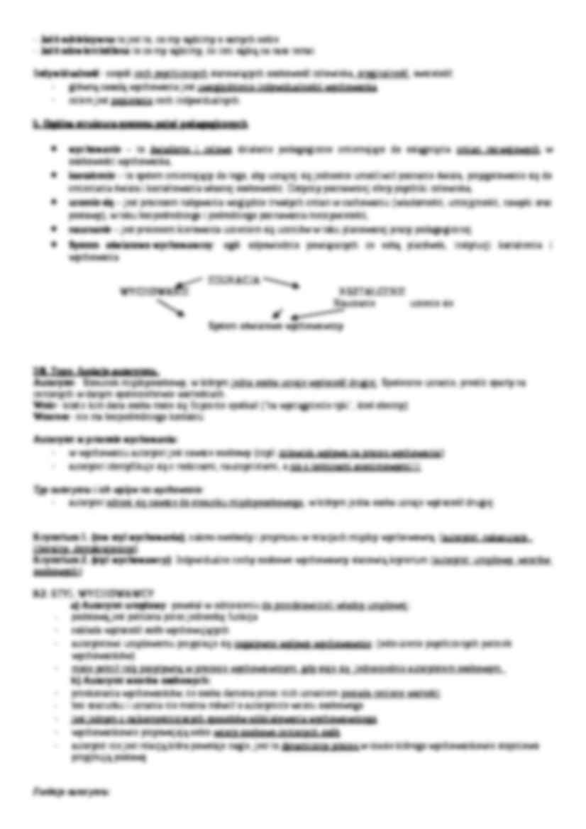 Opracowane zagadnienia na egzamin - aksjologia wychowania - strona 2