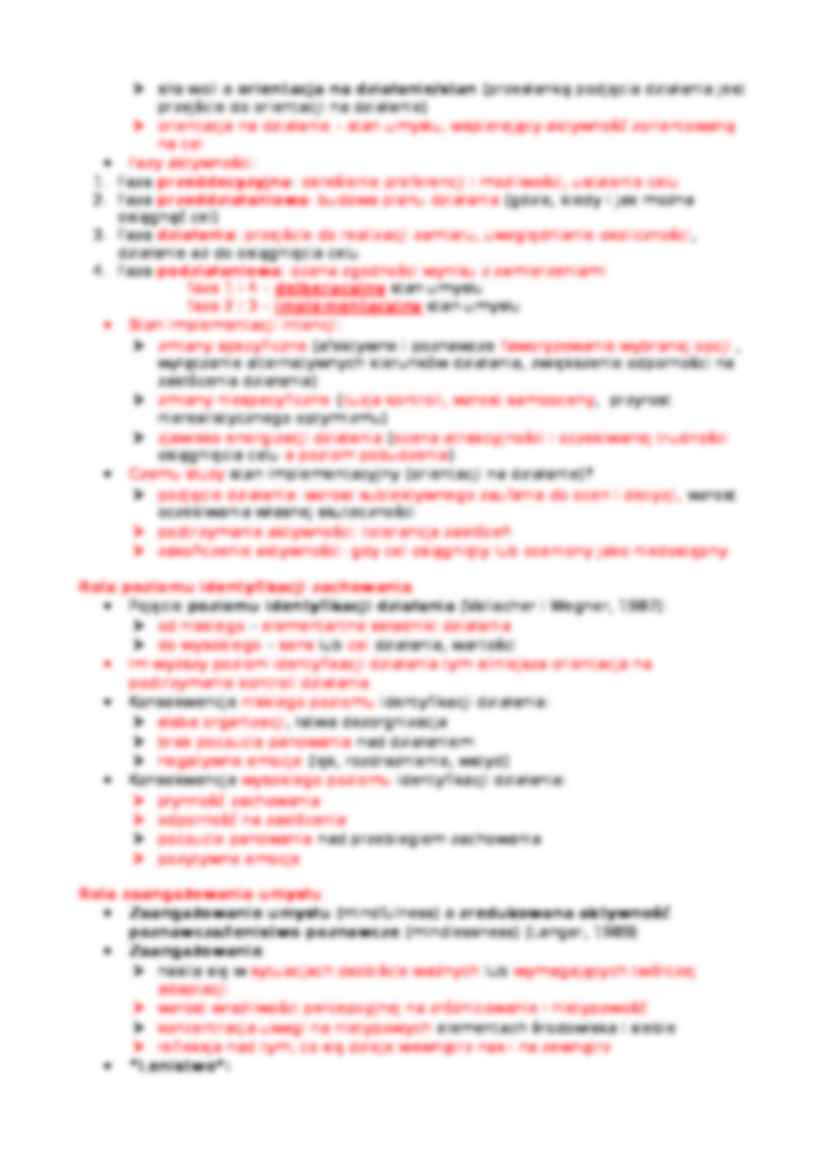 Osobowość a procesy kontroli samoragulacji - strona 2