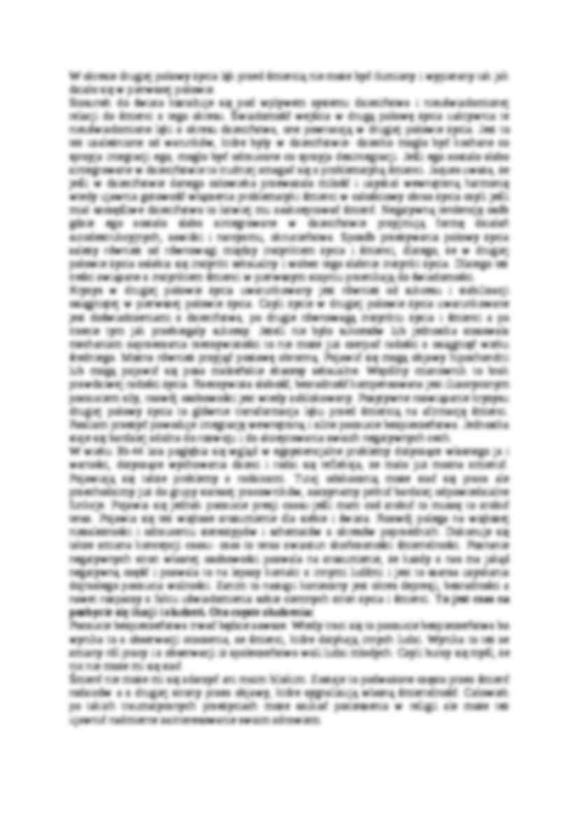 Kryzysy w różnych etapach życia - opracowanie  - strona 3