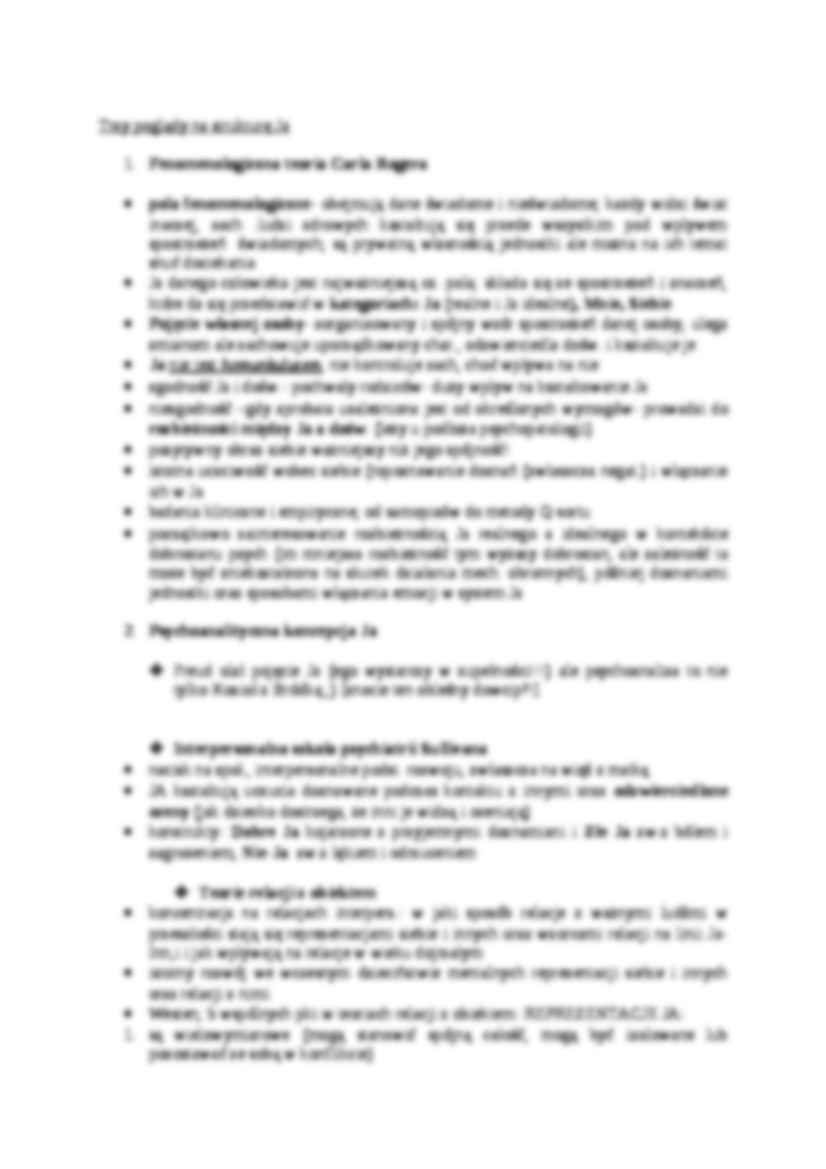 Rozwinięcie pojęcia  