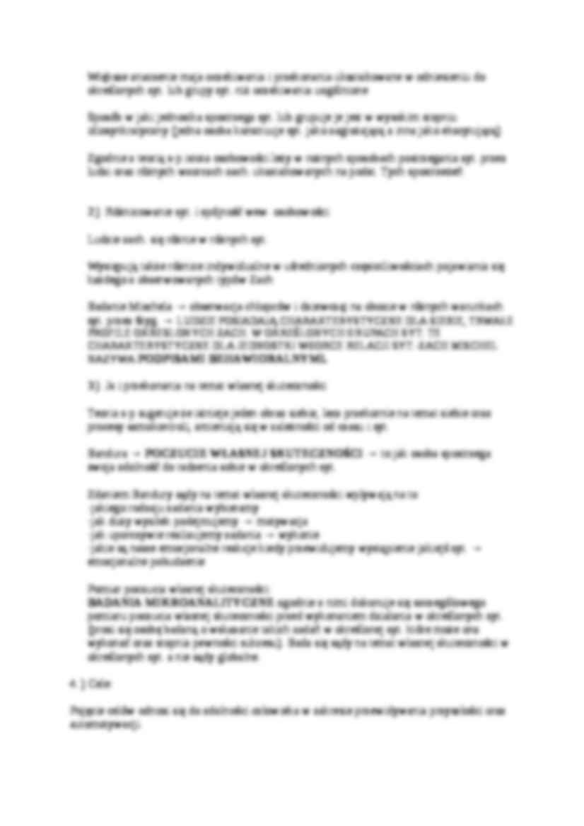 Teoria społecznego- poznania - opracowanie rozdziału 13 - strona 2