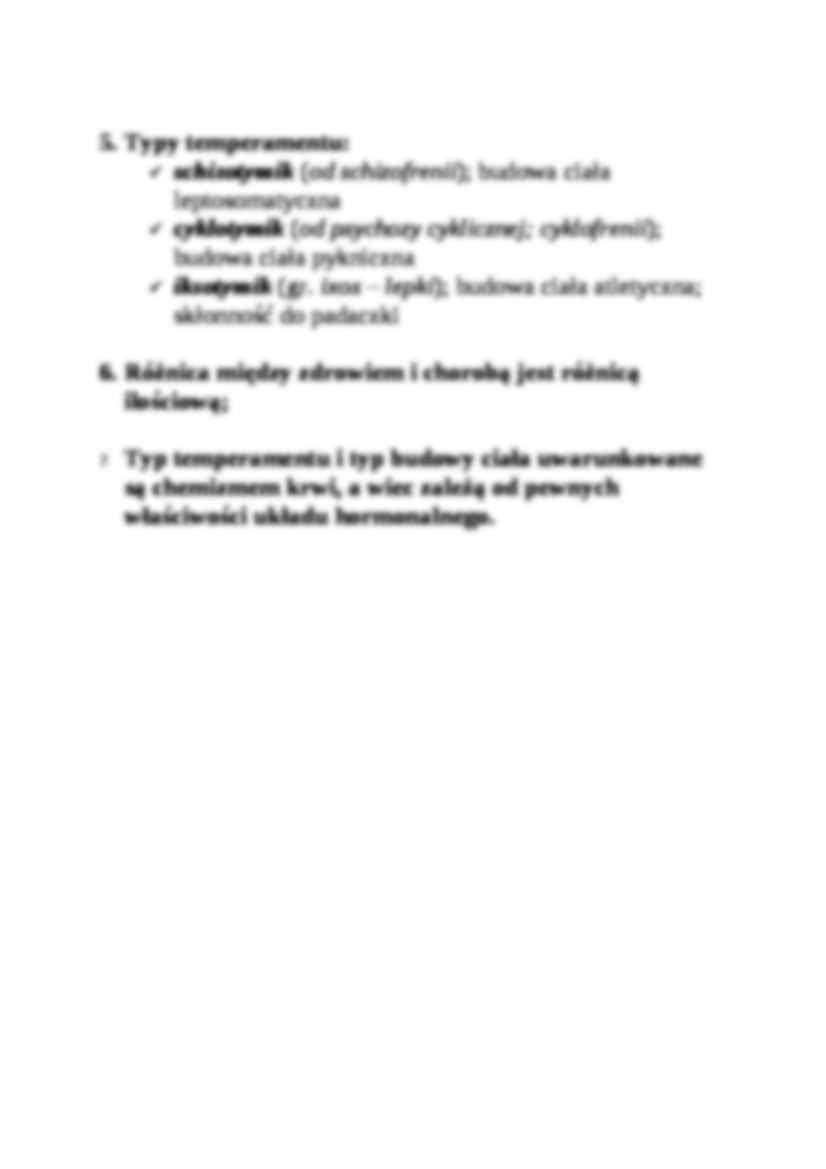 Typologie temperamentu - opracowanie  - strona 3