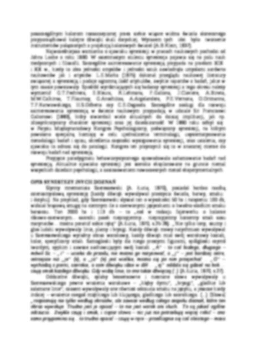 Synestezja - opracowanie  - strona 2