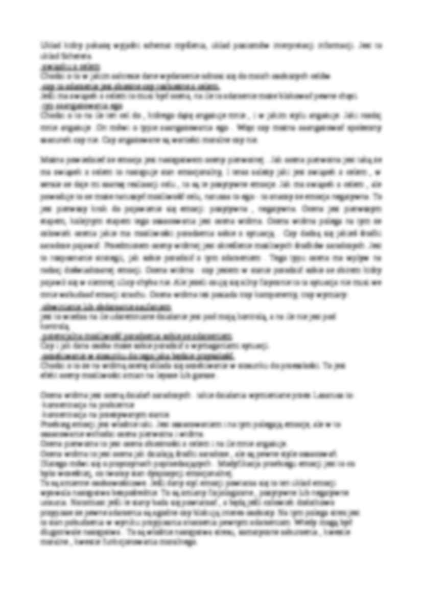Emocje - opracowanie  - strona 3