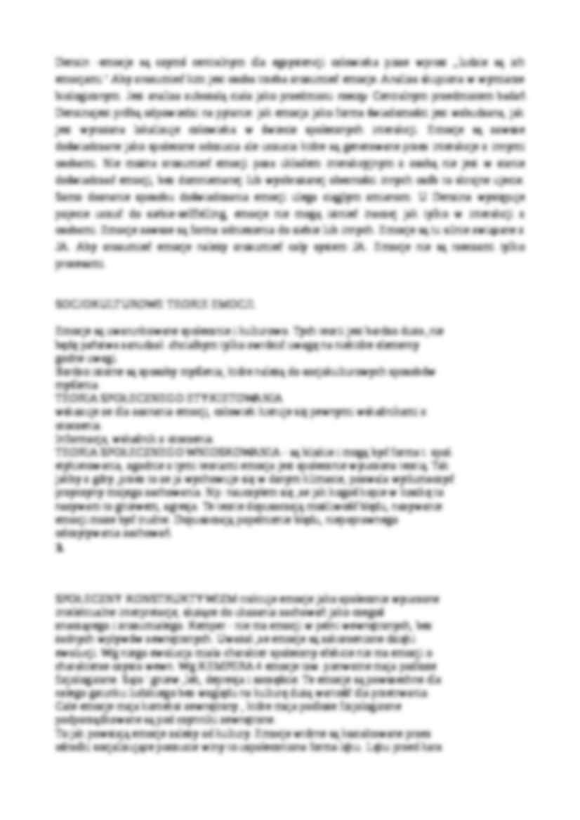 Emocje - wykład 6 - strona 2