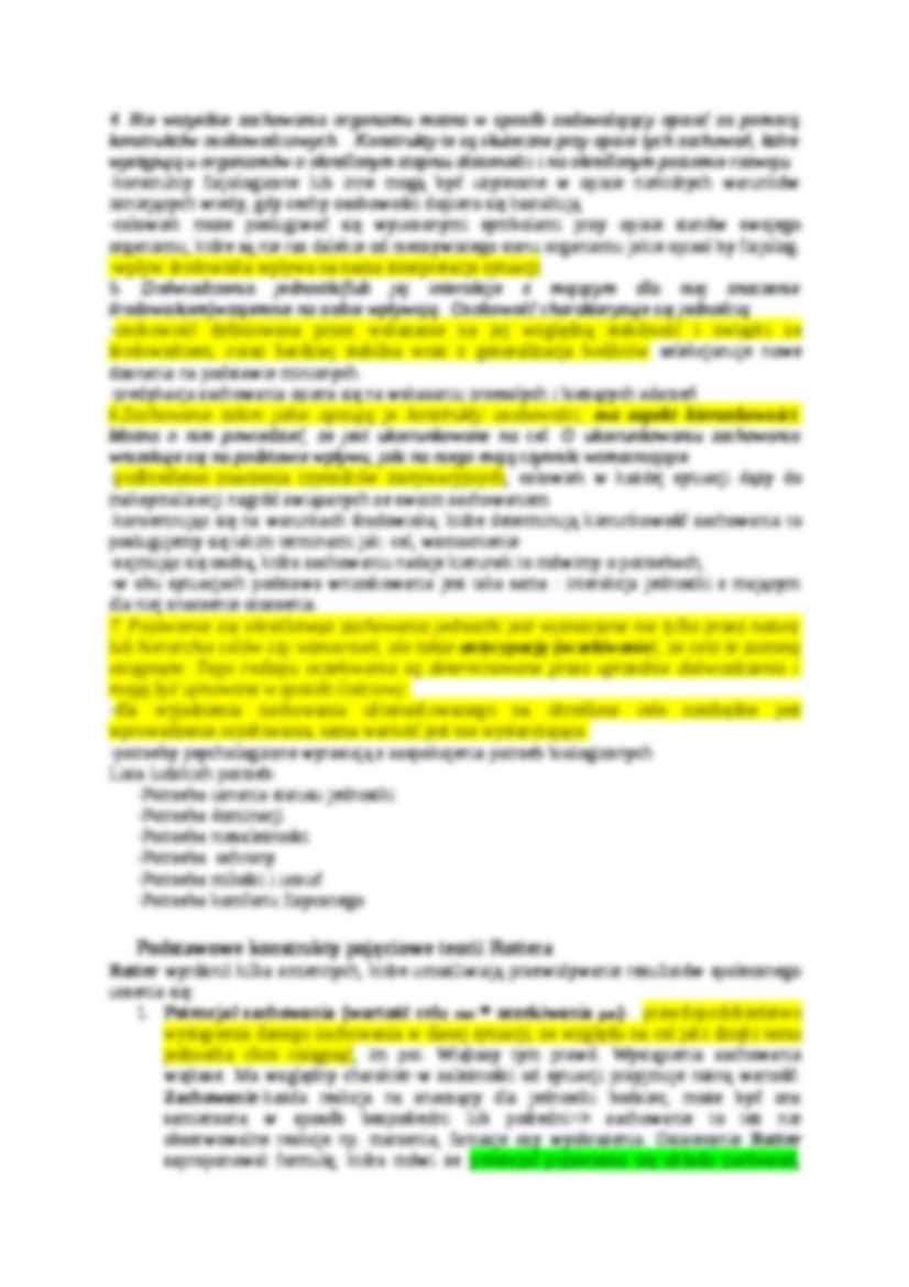 Społeczna teoria Rottera - ćwiczenia nr 7 - strona 2