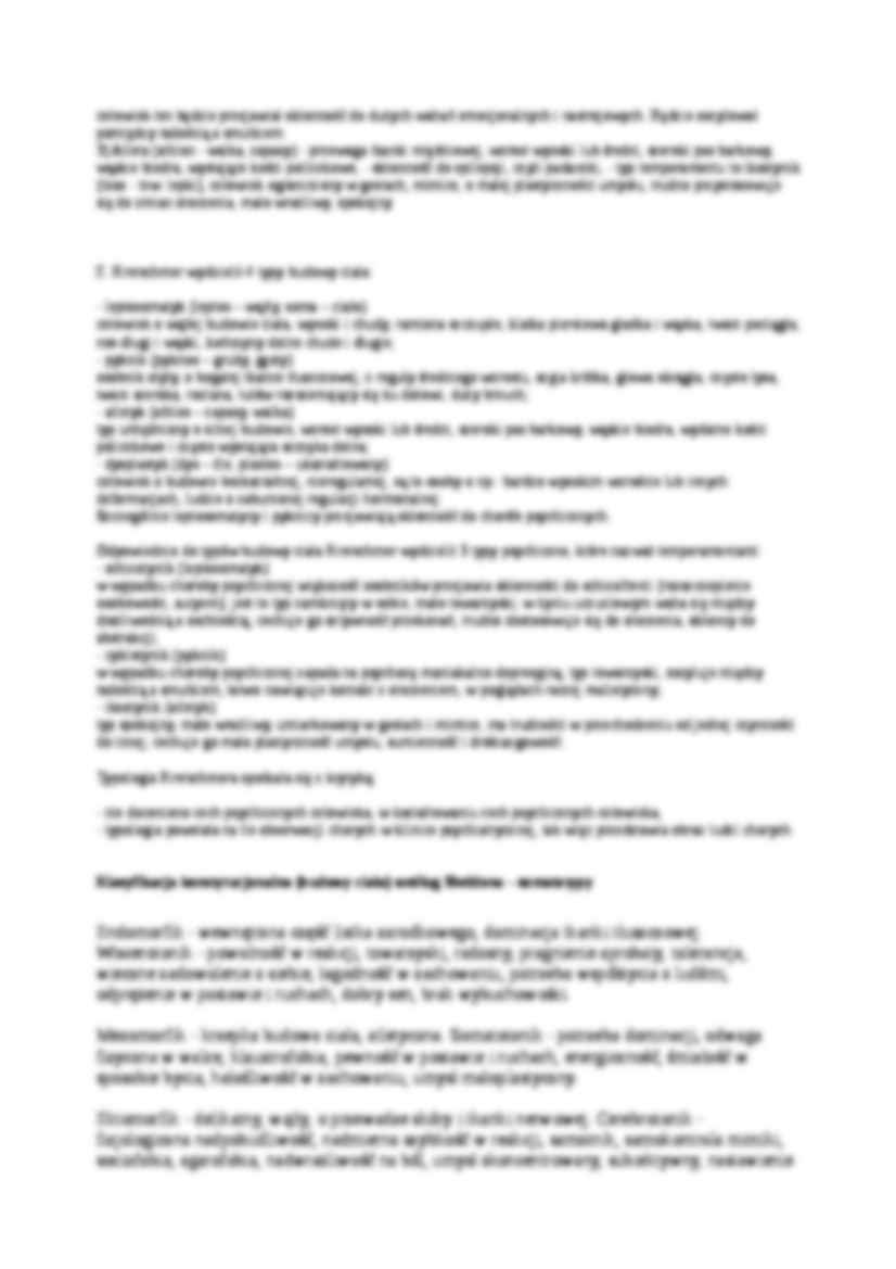 Temperament w Psychologii - opracowanie  - strona 3