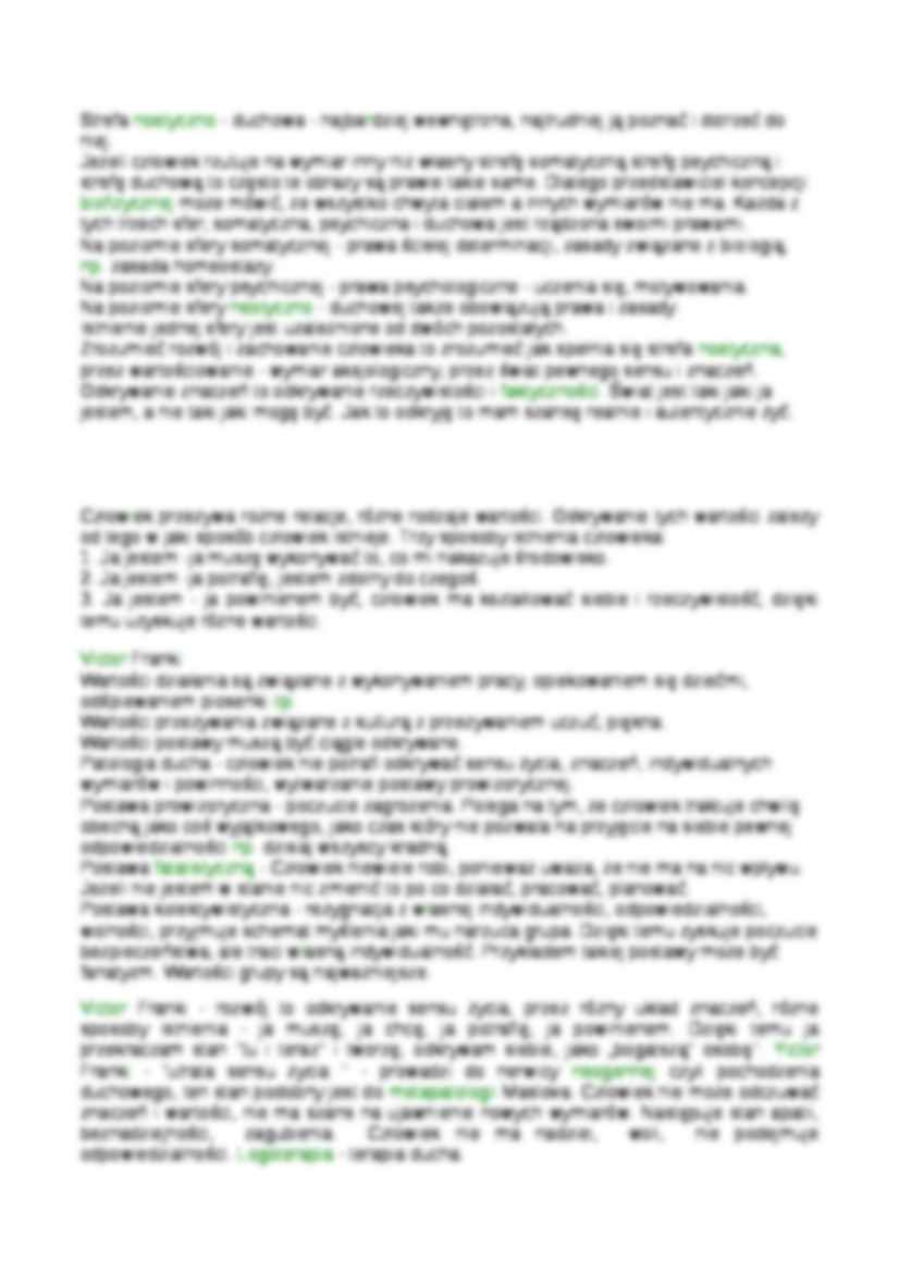 Kompedium z osobowości - opracowanie  - strona 3