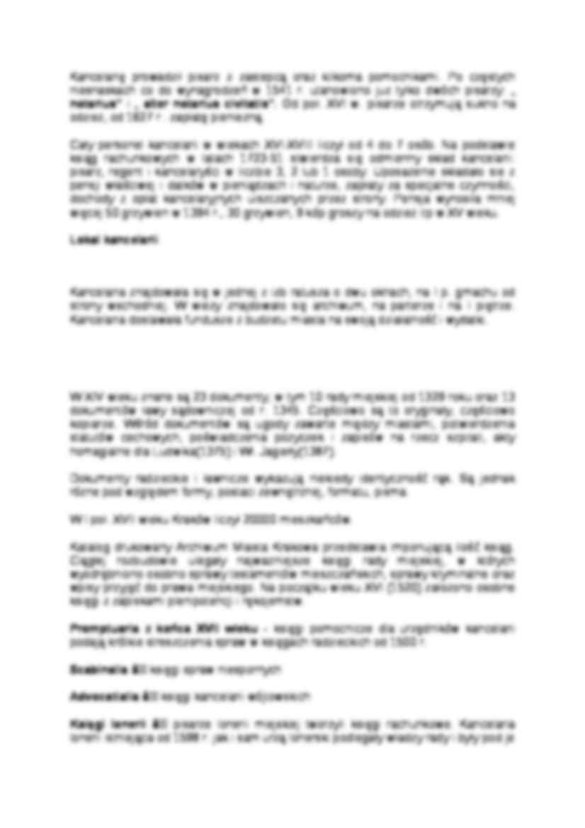 Kancelaria Krakowska - opracowanie  - strona 3