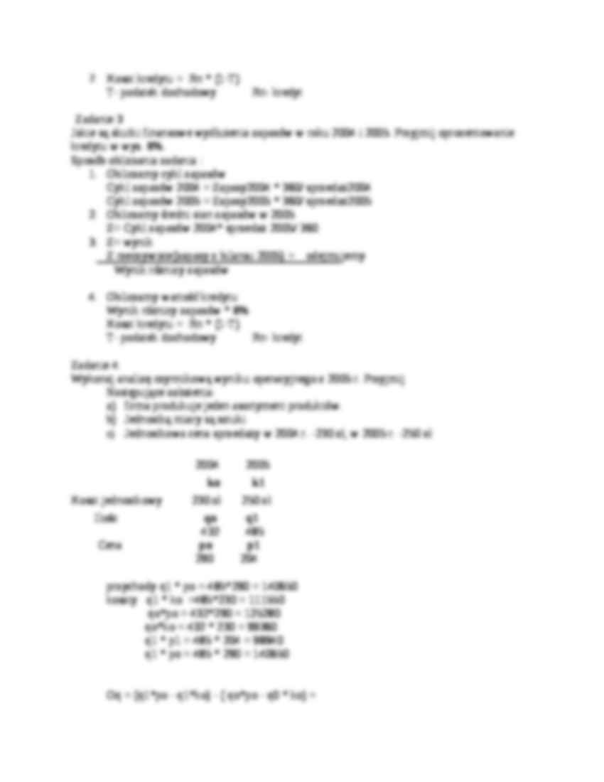 Analiza finansowa - egzamin - strona 3