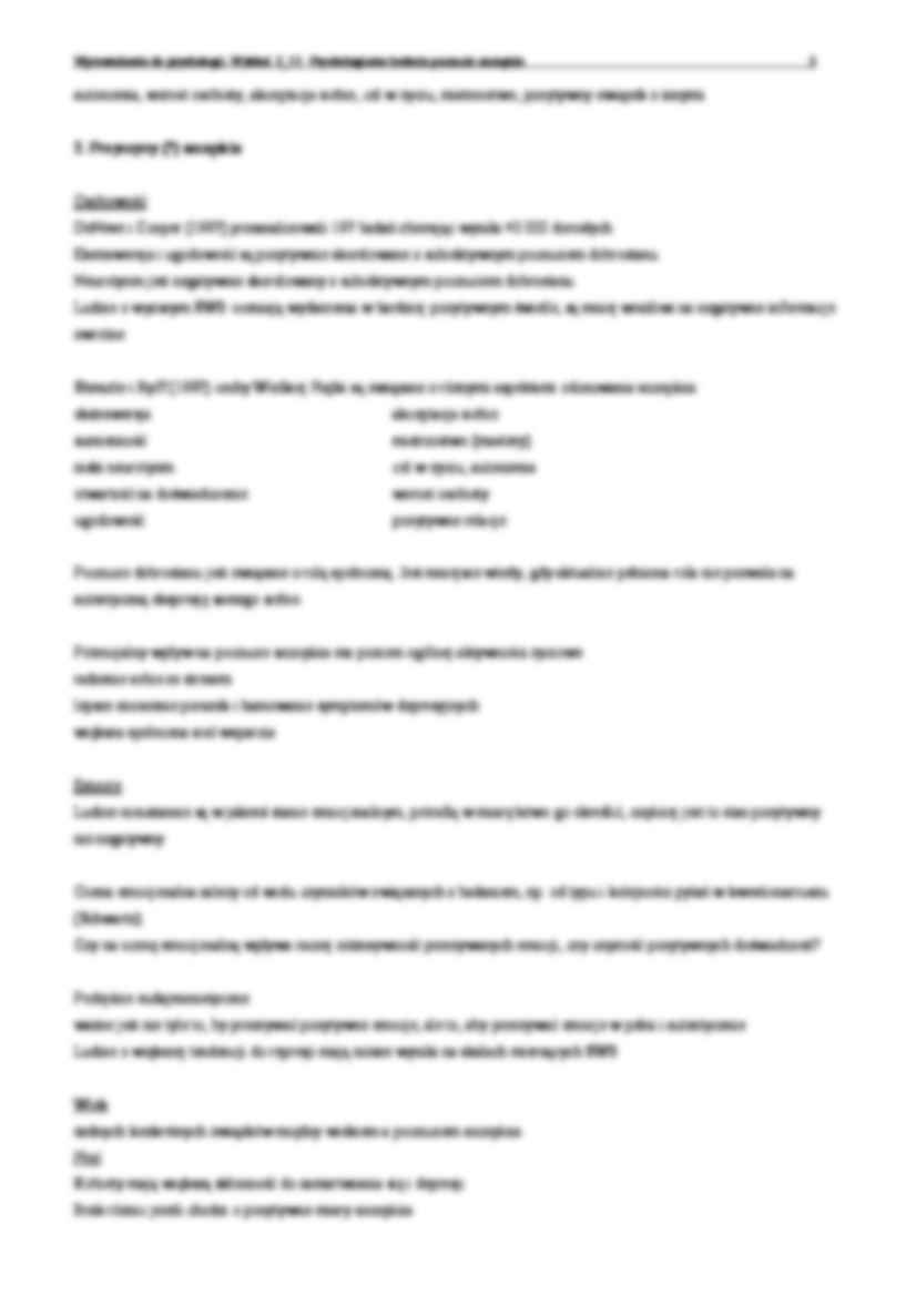 Wprowadzenie do psychologii - wykład 11 - strona 2