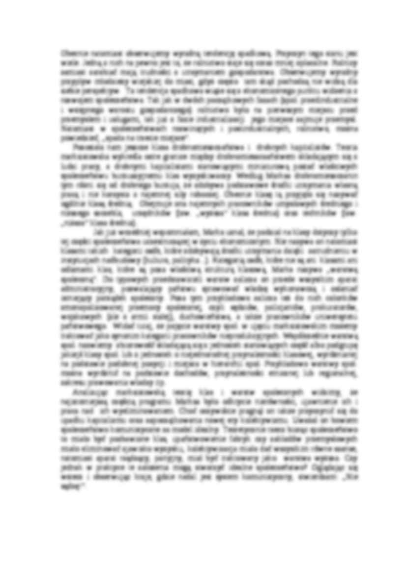 Teoria klas i warstw wg Karola Marksa - opracowanie  - strona 3