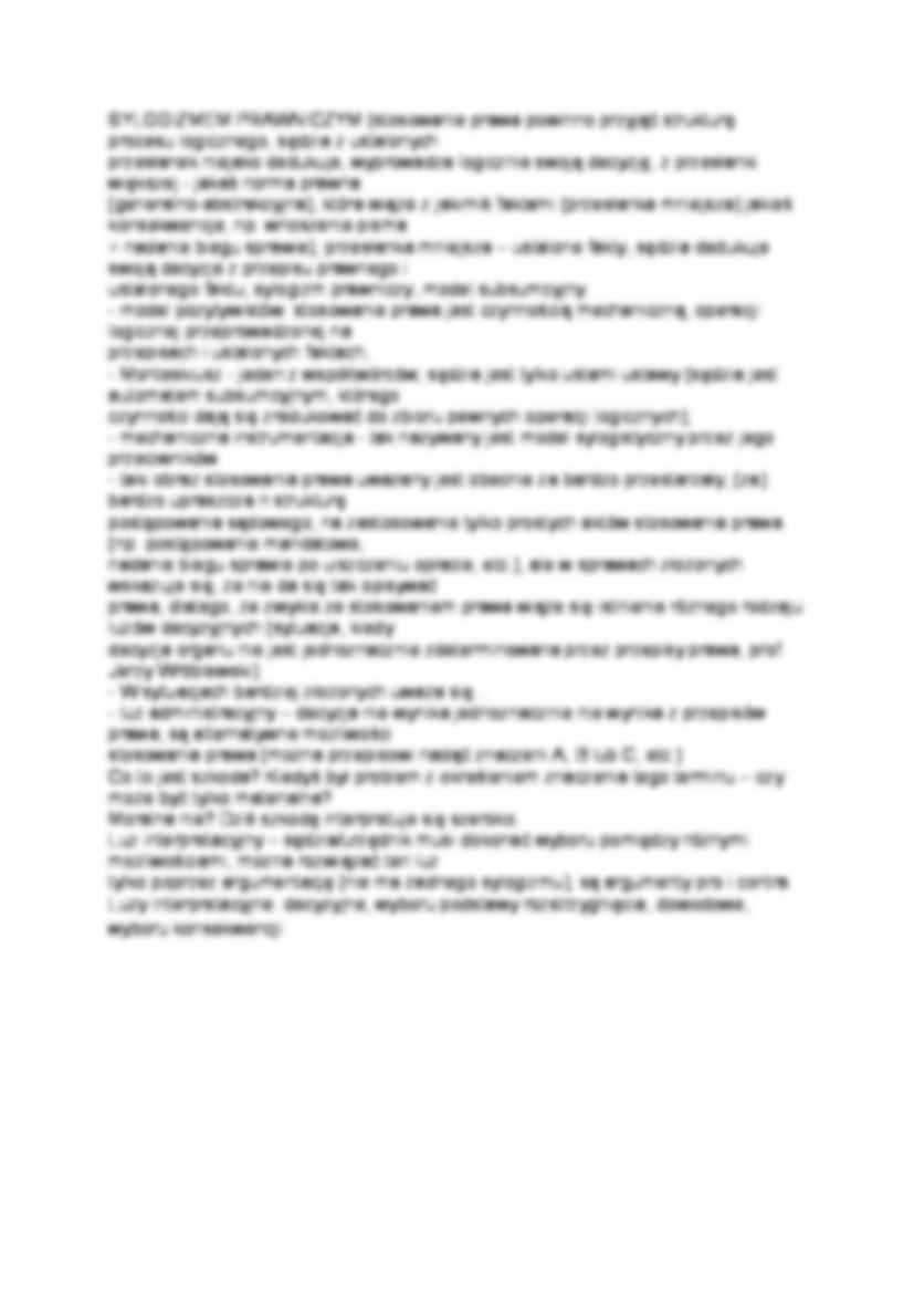 Stosowanie prawa - definicja - strona 2