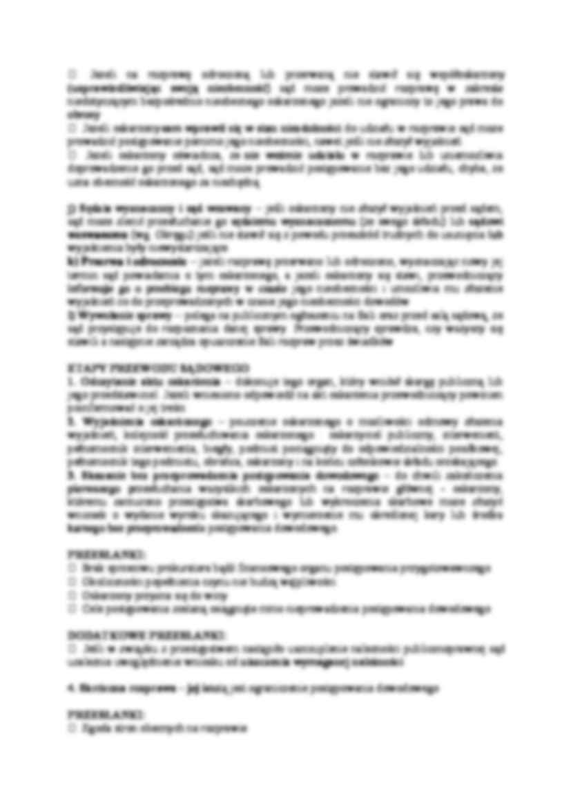 Postępowanie przed sądem pierwszej instancji - strona 2