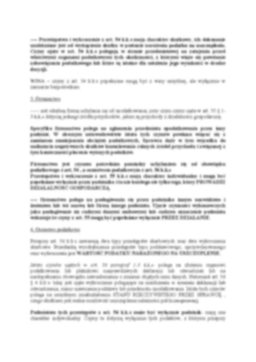 Przestępstwa i wykroczenia skarbowe przeciwko obowiązkom podatkowym - strona 2