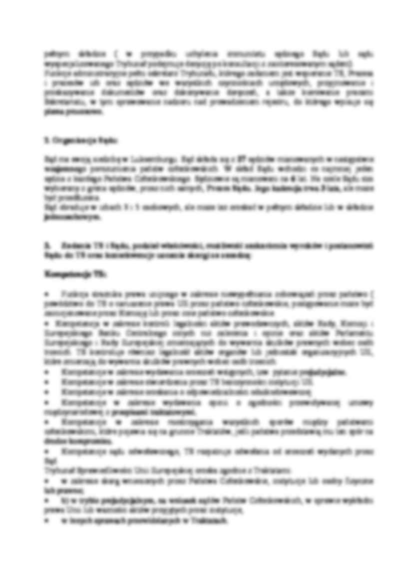 Organizacja Trybunału Sprawiedliwości - strona 2