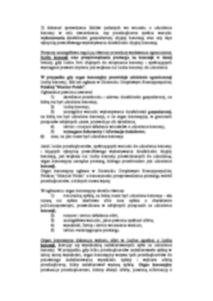 Promesa koncesyjna i tryb udzielania koncesji - strona 2