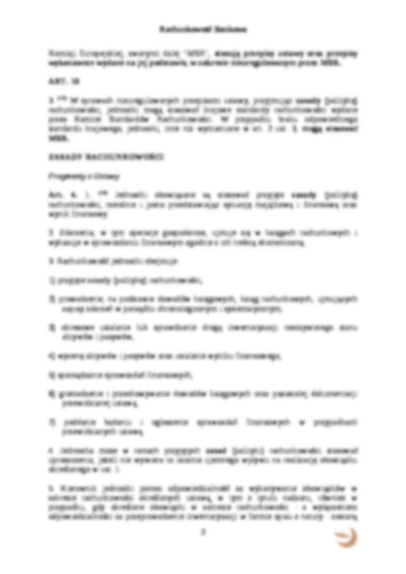 Rachunkowość bankowa wykłady - strona 2