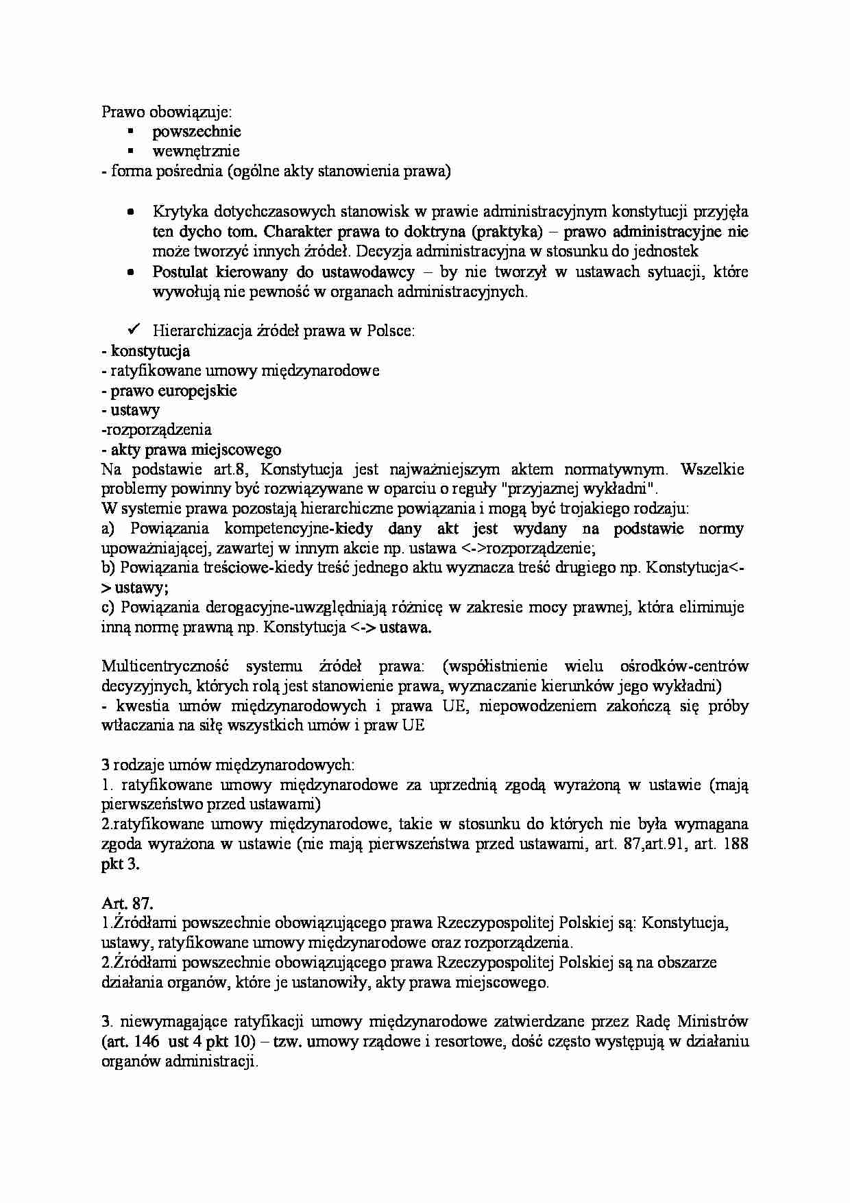 Formy prawa obowiązującego - strona 1