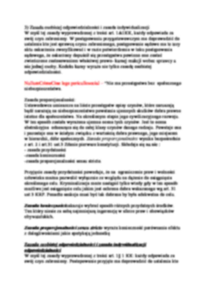 Zasady prawa karnego - strona 2