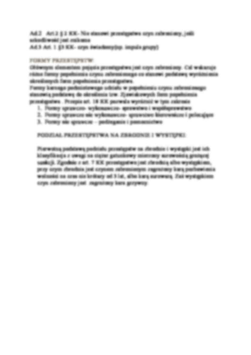 Odpowiedzialność karna-pojęcie - strona 2