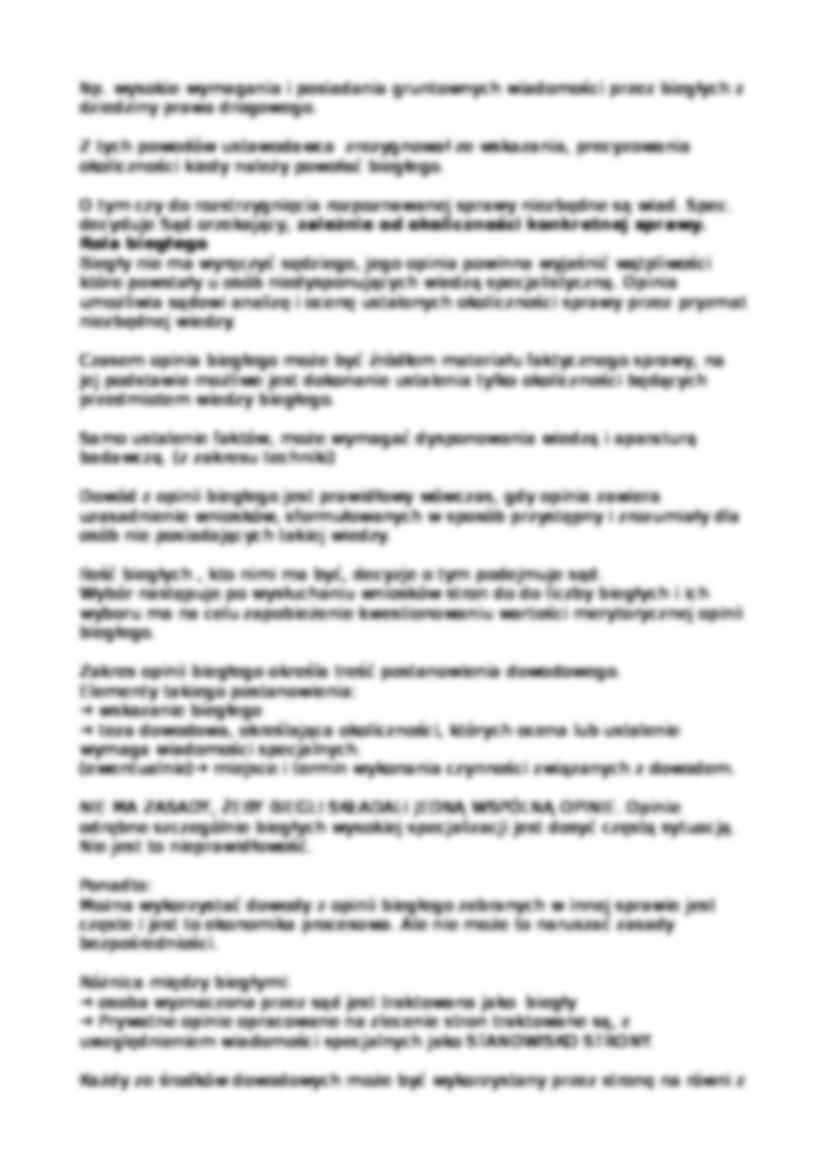 Rola biegłego - omówienie artykułów - strona 2