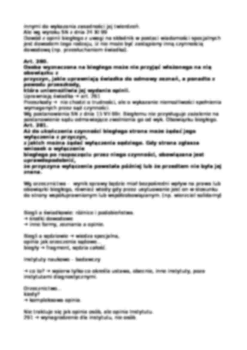 Rola biegłego - omówienie artykułów - strona 3